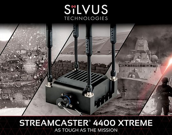 Silvus Technologies Introduces StreamCaster 4400 XTREME - Ultra-Ruggedized MANET Radio