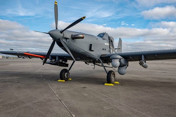 OA-1K Skyraider II Walk-Around with Test Pilot