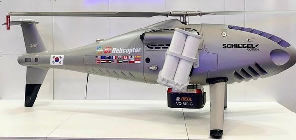 Korea's UI Helicopter Successfully Demonstrates Schiebel S-100 UAV Mine Detection Capabilities in South Sea