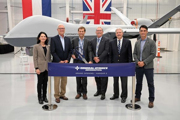 GA-ASI Opens New Hangar at FTTC in Grand Forks