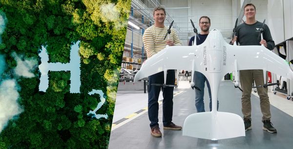 Wingcopter and ZAL to Develop Hydrogen Power for Delivery Drones