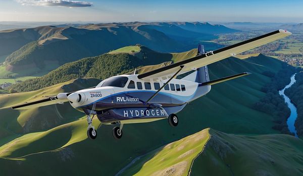 ZeroAvia's Hydrogen-Electric Cessna Caravan to Fly World First Zero-Emission Cargo Services in the UK