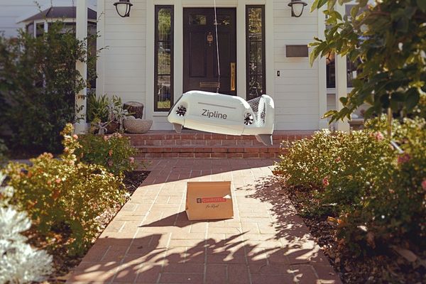 ZIPOTLE - Chipotle  Partners with Zipline for Aerial Delivery