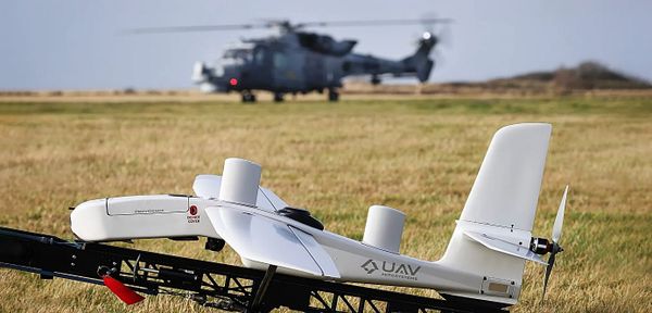 UK Royal Navy Wildcat Helicopter Integrates Multiple Drone Data Feeds in Live Trial