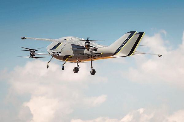 First Flight for AIR's Heavy-Lift VTOL UAS