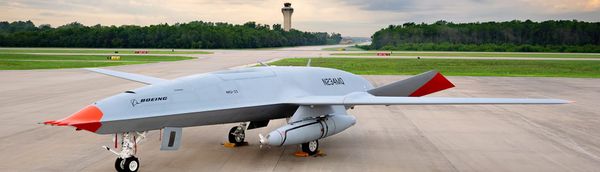 US Navy’s First Production Boeing MQ-25 Stingray Completes Maiden Flight
