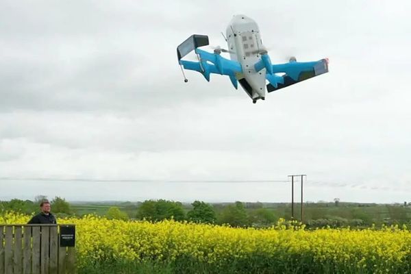 Amazon Starts UK Drone Deliveries