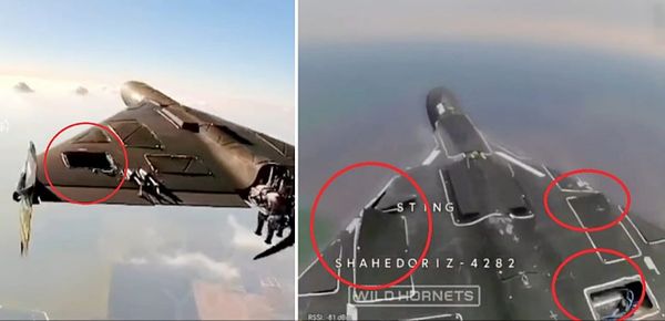 Shoddy Russian Shahed Drones Fall Apart in the Air
