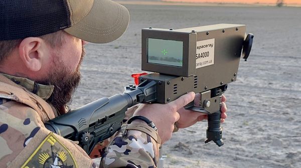 Ukraine’s New Laser Targeting Tool  Tracks Shaheds at Night