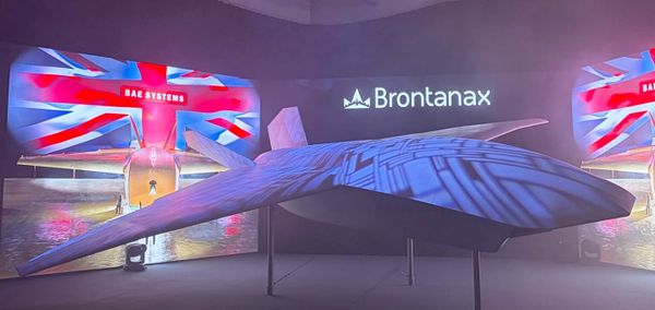 BAE Systems Unveils UK's First  Collaborative Combat Aircraft at Farnborough