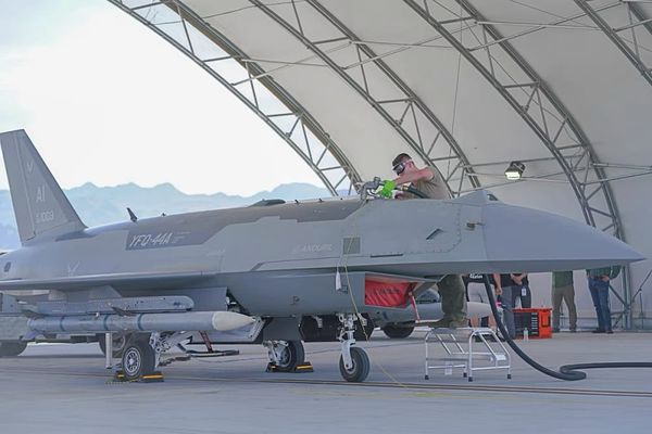 US Air Force Tests Collaborative Combat Aircraft at Creech Air Force Base