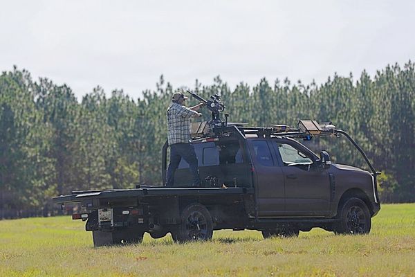 US Army Tests Self-Driving Ford F-250 Truck with Drone-Killing Turret