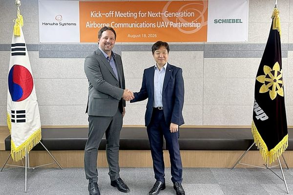Hanwha Systems and Schiebel Launch Development of Next-Generation Air Communication UAVs