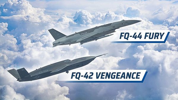 US Air Force’s ‘Loyal Wingman’ Drones Get New Names - FQ-42 Vengeance and  FQ-44 Fury