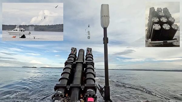 Ghost Shark Unmanned Submarine Launches Aerial Drones for the First Time