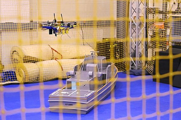 US Navy Demonstrates Successful Drone Landing on Moving Ship without GPS