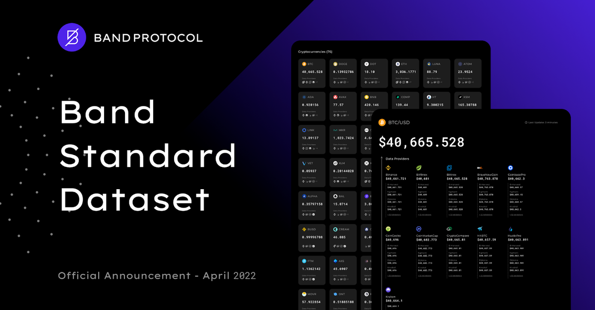 Band Standard Dataset Upgrade