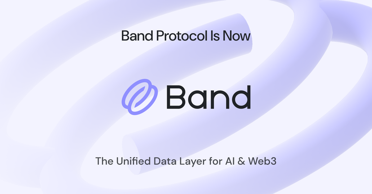 Band Protocol Is Now Band