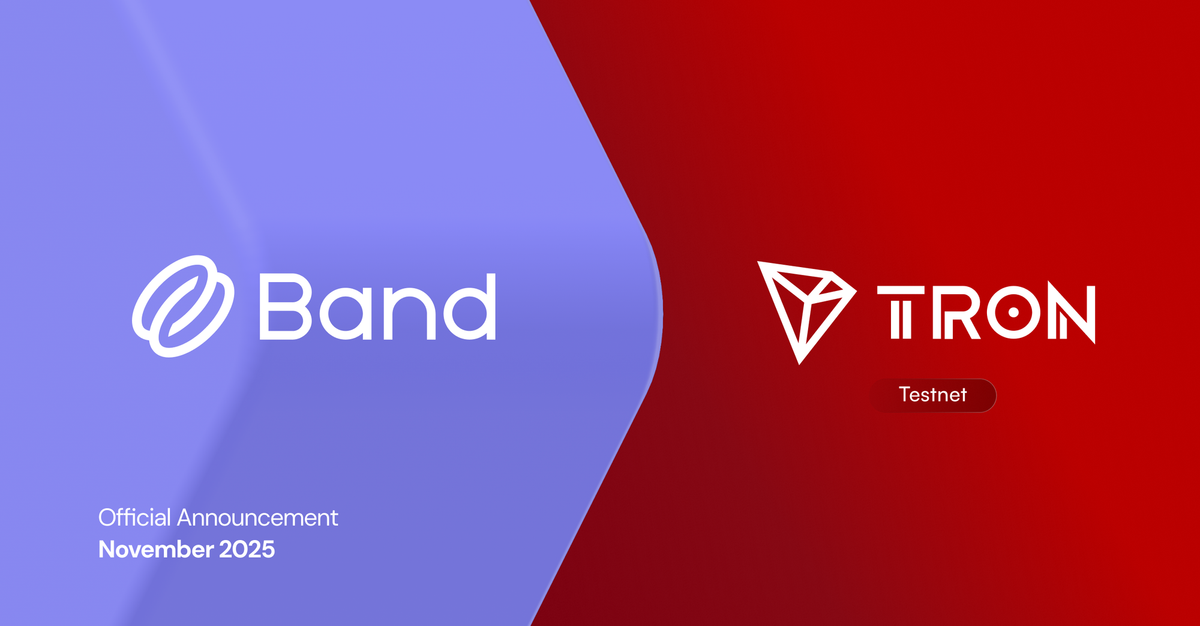Band Live on TRON Testnet: Real-Time Oracle Feeds for the TRON Ecosystem