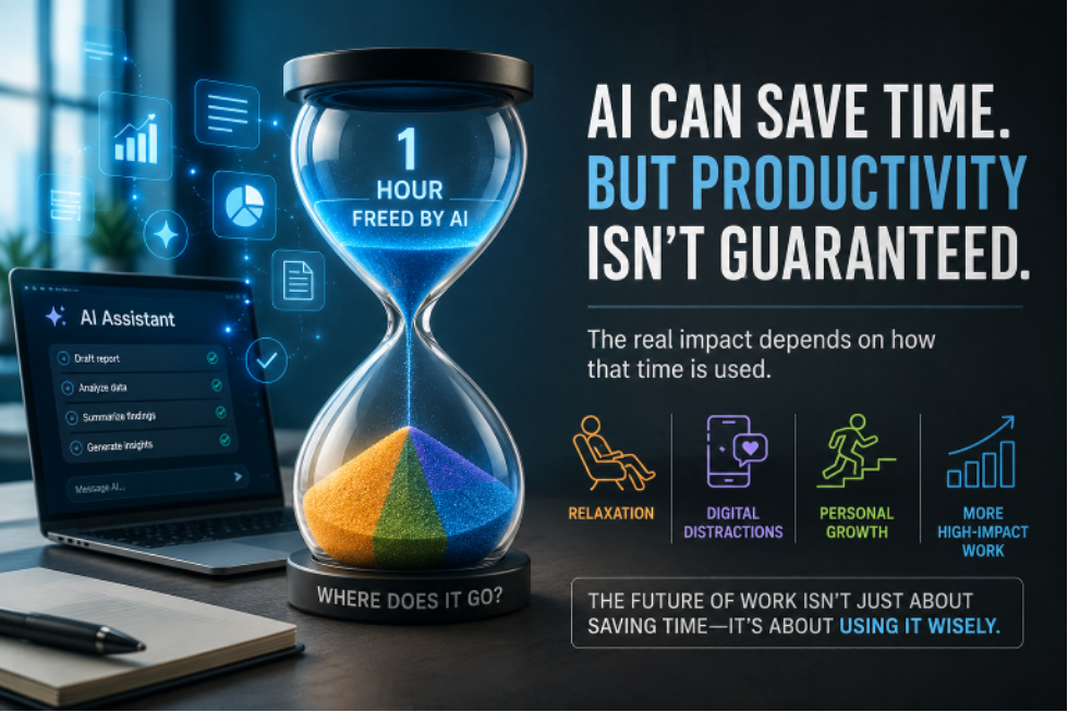 AI can return time to knowledge workers, but the business impact depends on how that time is redirected.