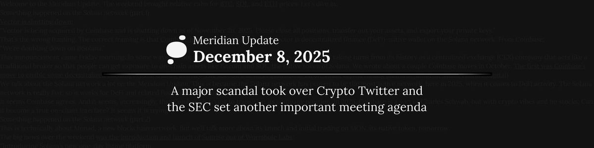 Latest in Blockchain | December 8, 2025