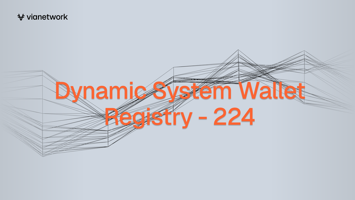 Dynamic System Wallet Registry - 224