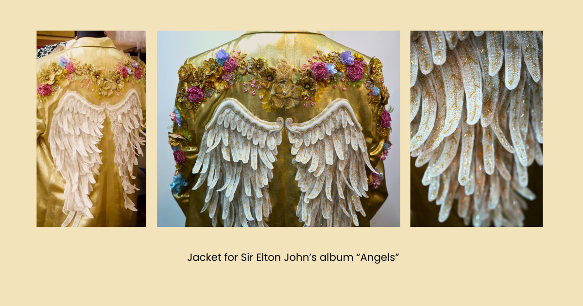 Jacket for Sir Elton John's album "Andgels"