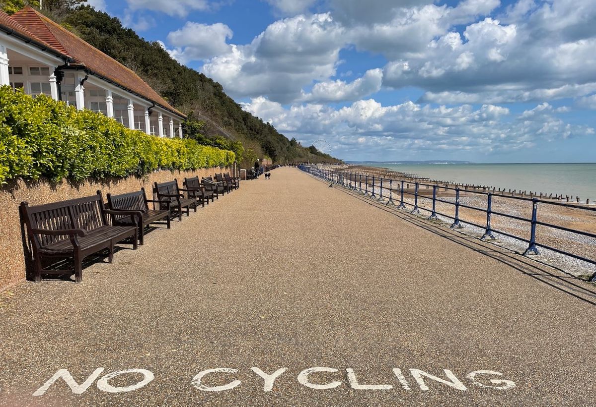 Cycling by the sea still a distant prospect