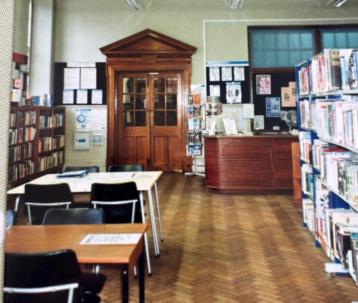 Treasured memories of quiet spaces, a famous author and a goldmine of books