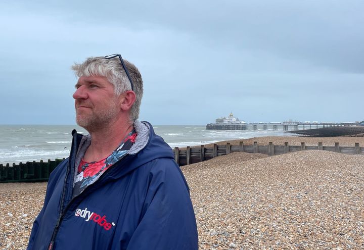 The Channel swimmer who battled to reach the French coast