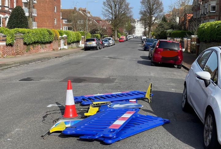 East Sussex pothole reports double