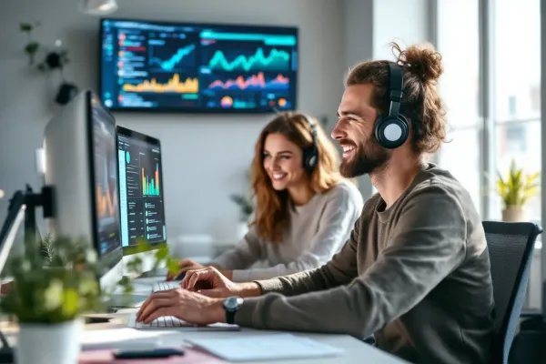 Des spécialistes en référencement naturel heureux de ranker sur Google