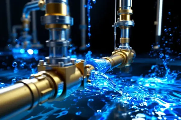 Une représentation artistique du jus SEO qui se transmet dans un site internet