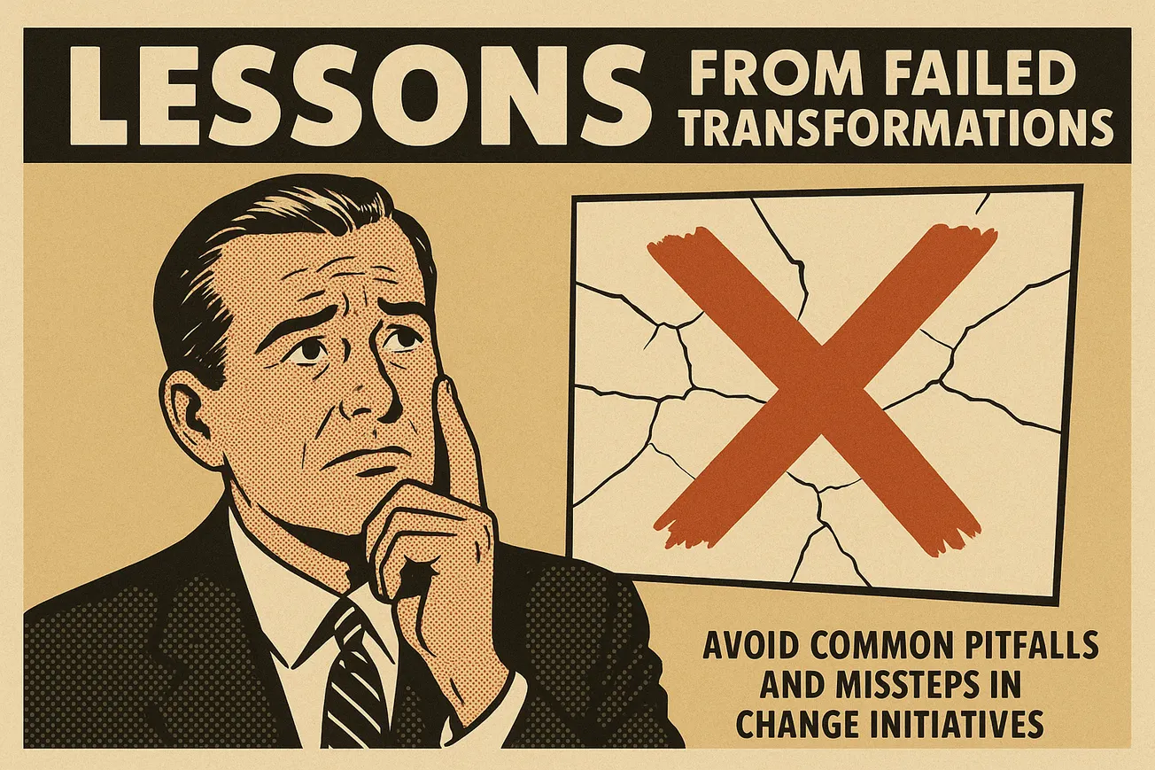 Lessons from Failed Transformations