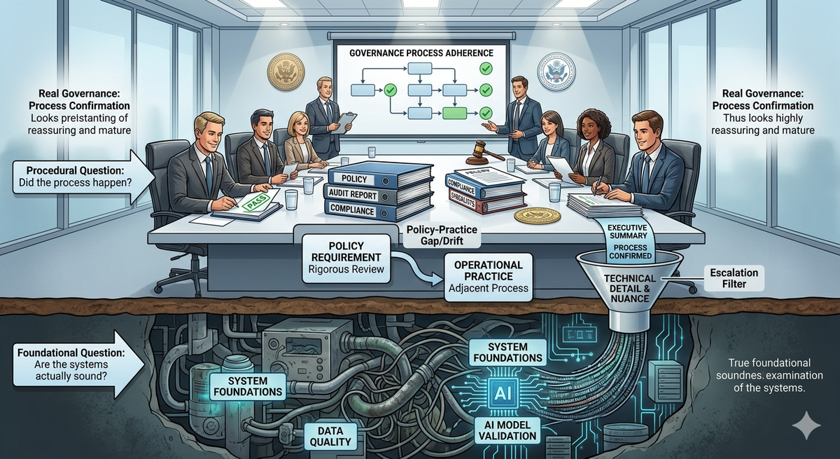 The Illusion of Compliance: How Real Governance Produces False Assurance