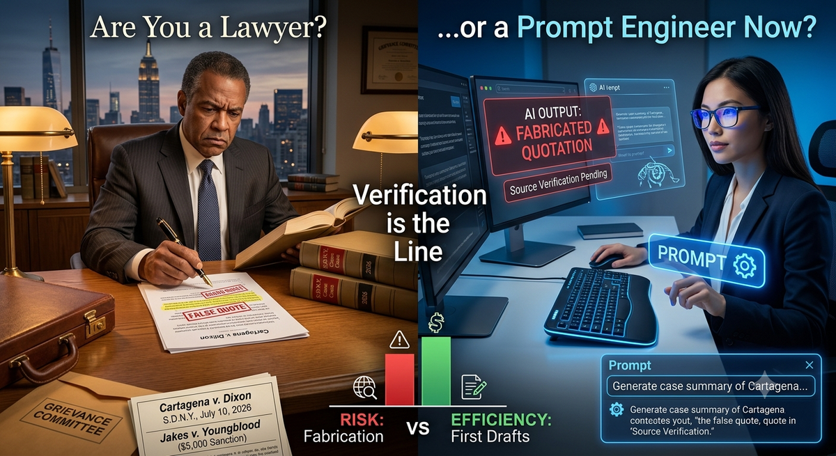 Are You a Lawyer or a Prompt Engineer Now?