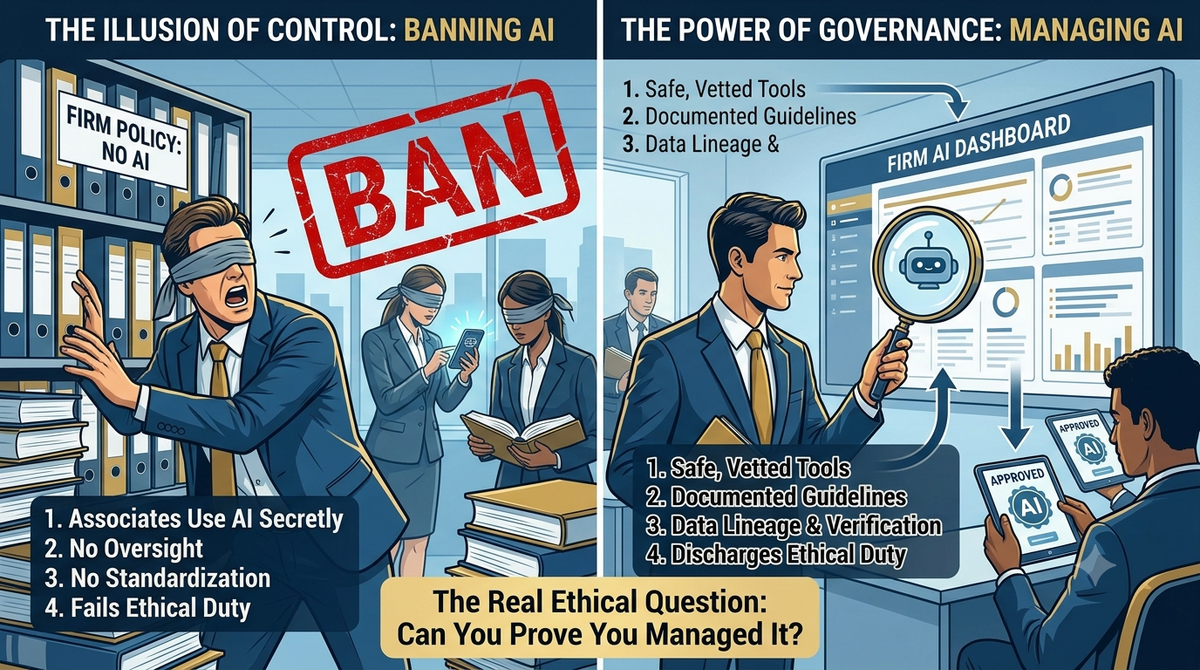 Banning AI in Your Firm Is Riskier Than Using It Badly