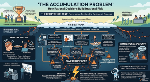The Accumulation Problem: How Rational Decisions Build Irrational Risk