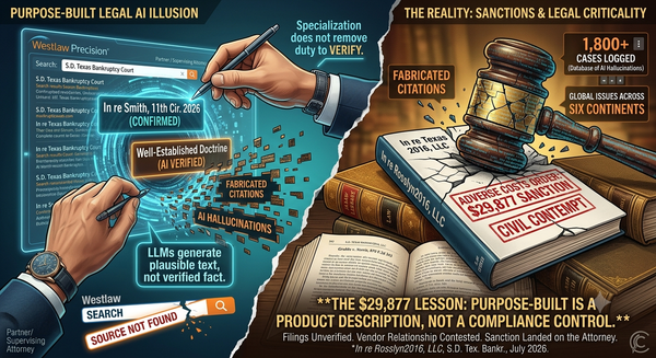 The $29,877 Lesson: Even Purpose-Built Legal AI Still Hallucinates