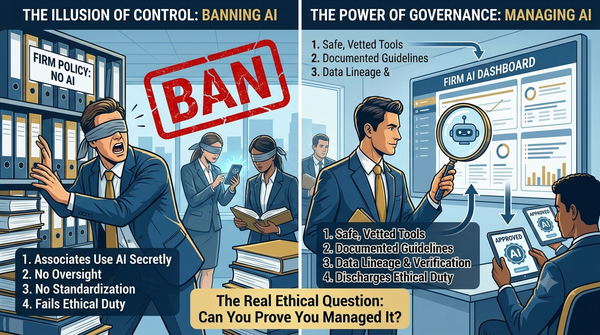 Banning AI in Your Firm Is Riskier Than Using It Badly