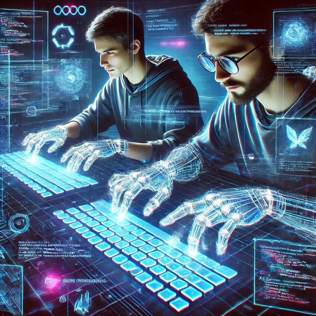 Futuristic image of Peer Programming