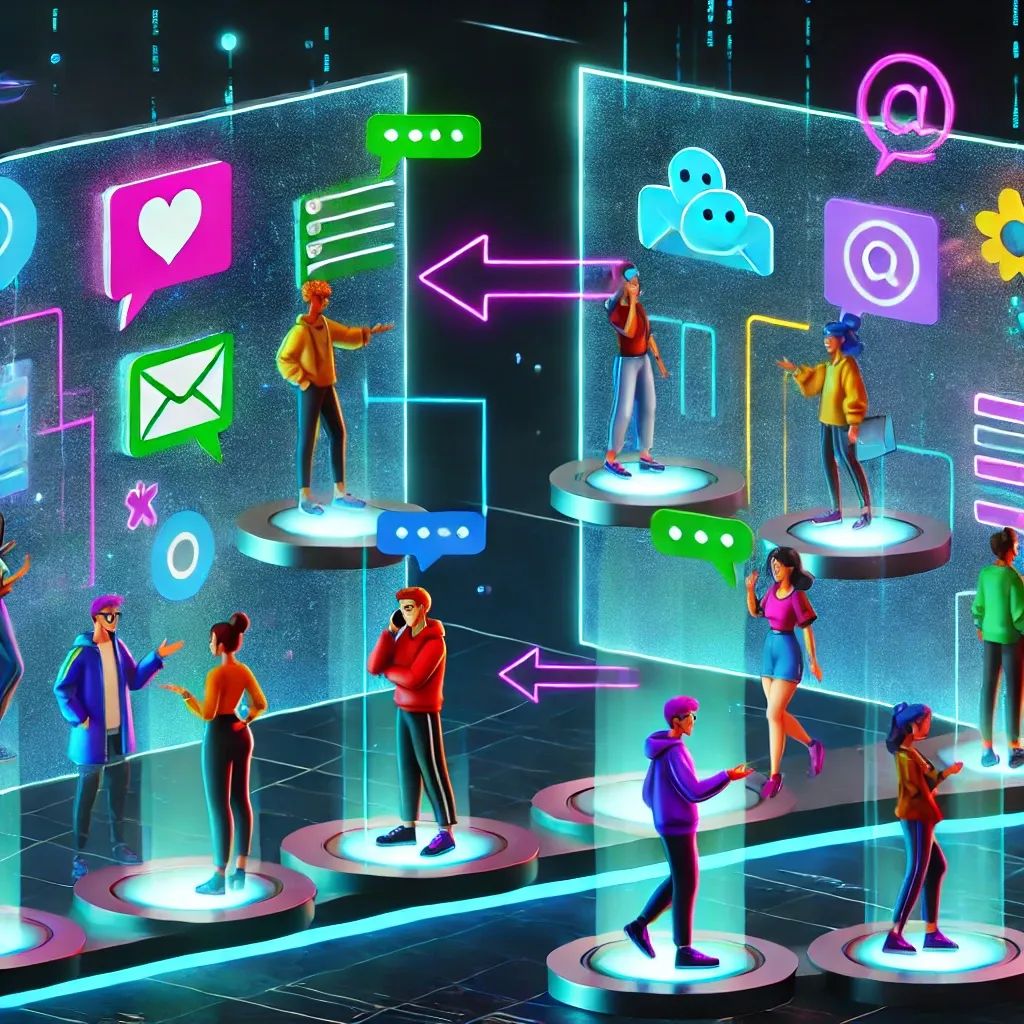 Futuristic image of The Role of Collaboration Tools