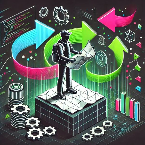 a developer navigating a shifting tech landscape