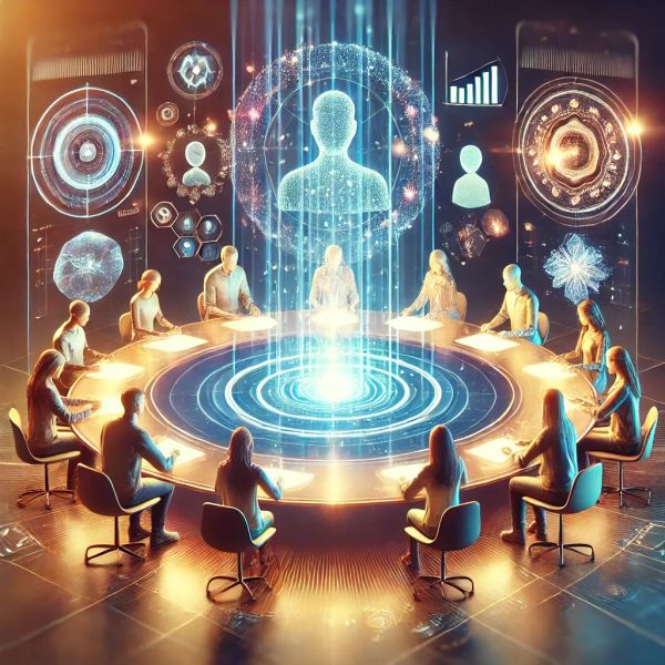Futuristic image of Building Psychological Safety for Better Collaboration