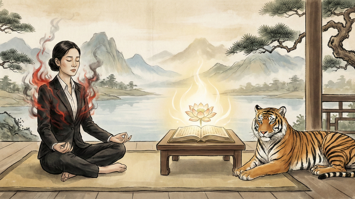 Giải Mã Cung Tật Ách & Phúc Đức Nữ Liêm Trinh: Khi Ngọn Lửa Thiêu Đốt Chính Mình & Hành Trình Tìm Về Sự An Yên (Kỳ cuối)
