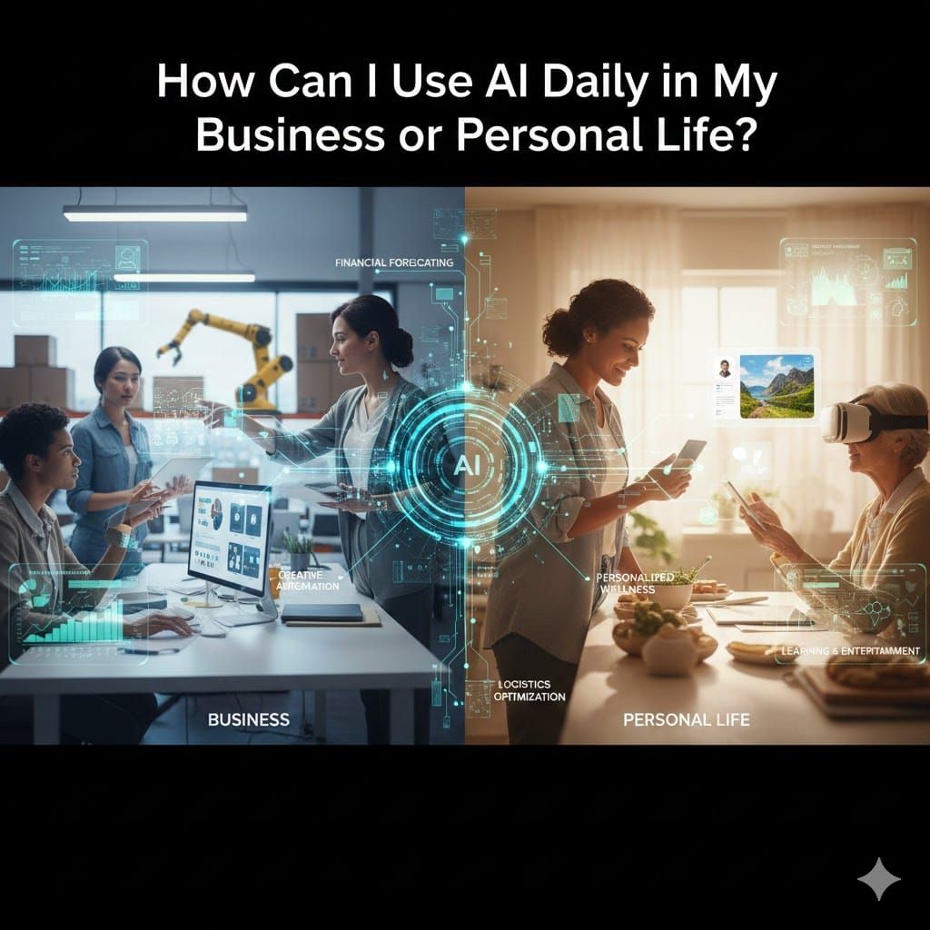 How Can I Use AI Daily in My Business or Personal Life?