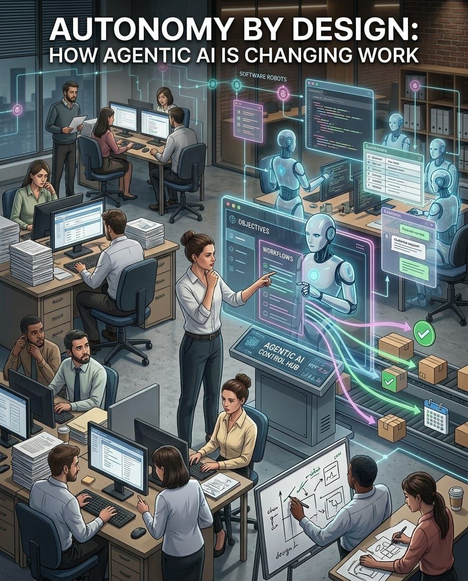Autonomy by Design: How Agentic AI is Changing Work