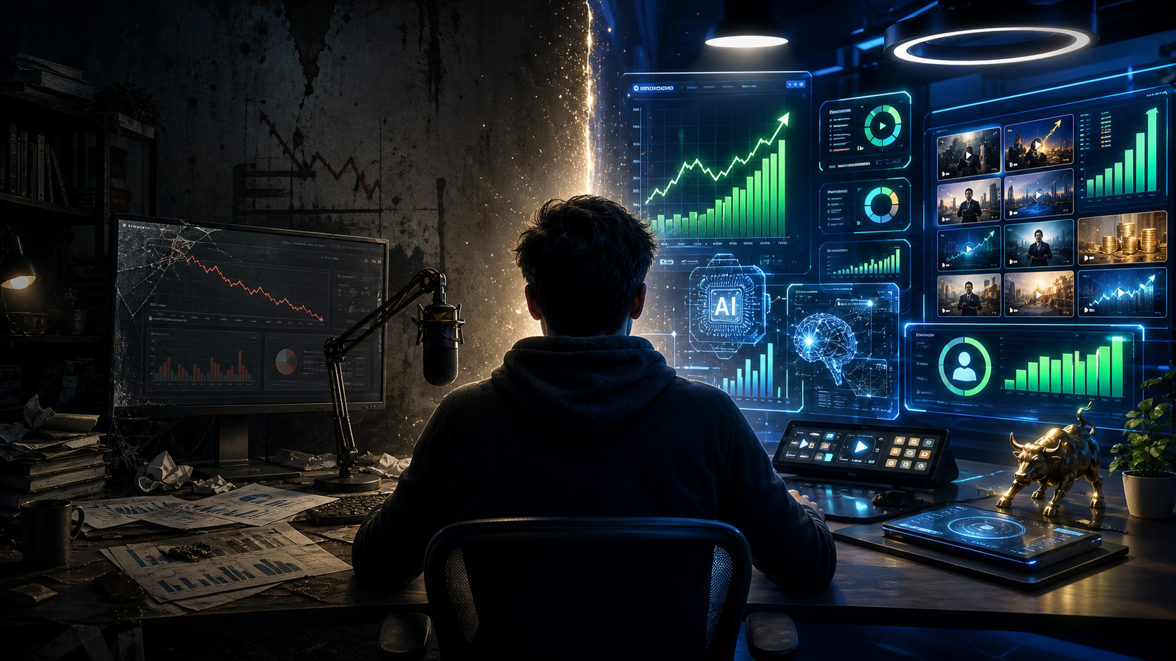 I Rebuilt a Dead Finance YouTube Channel Using Only AI (And It Went Viral)