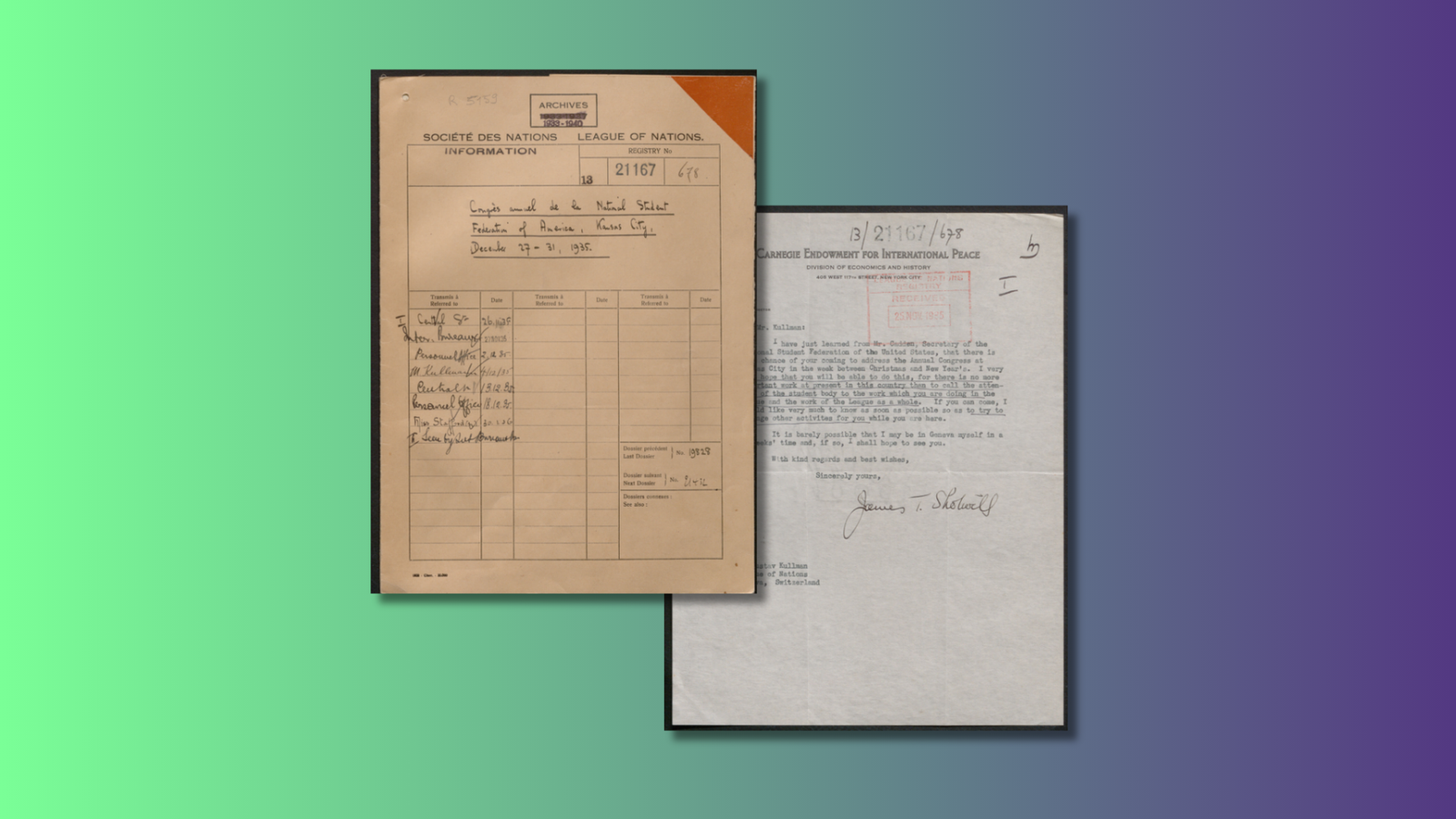 Annual Congress of National Student Federation of America, Kansas City, December 27-31, 1935 post image