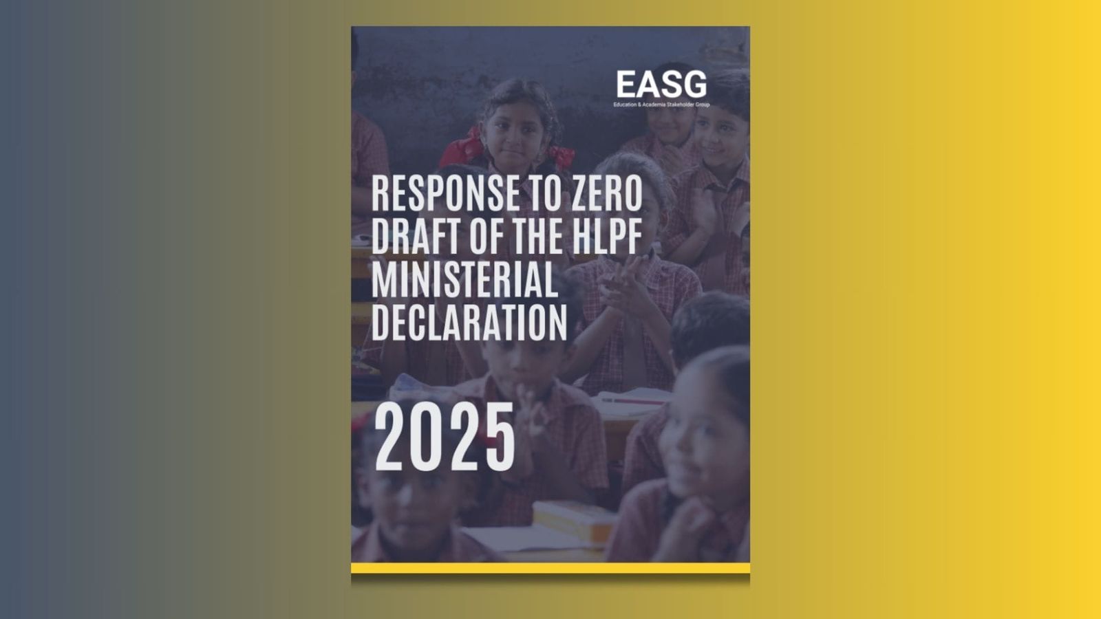 EASG Response to the Zero Draft of the 2025 HLPF Ministerial Declaration post image